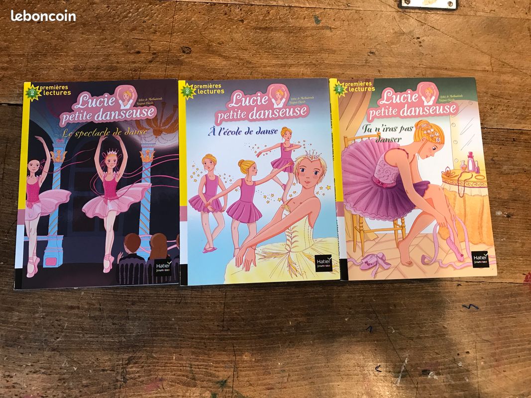 Lot de 3 «  Lucie petite danseuse » (image 1)