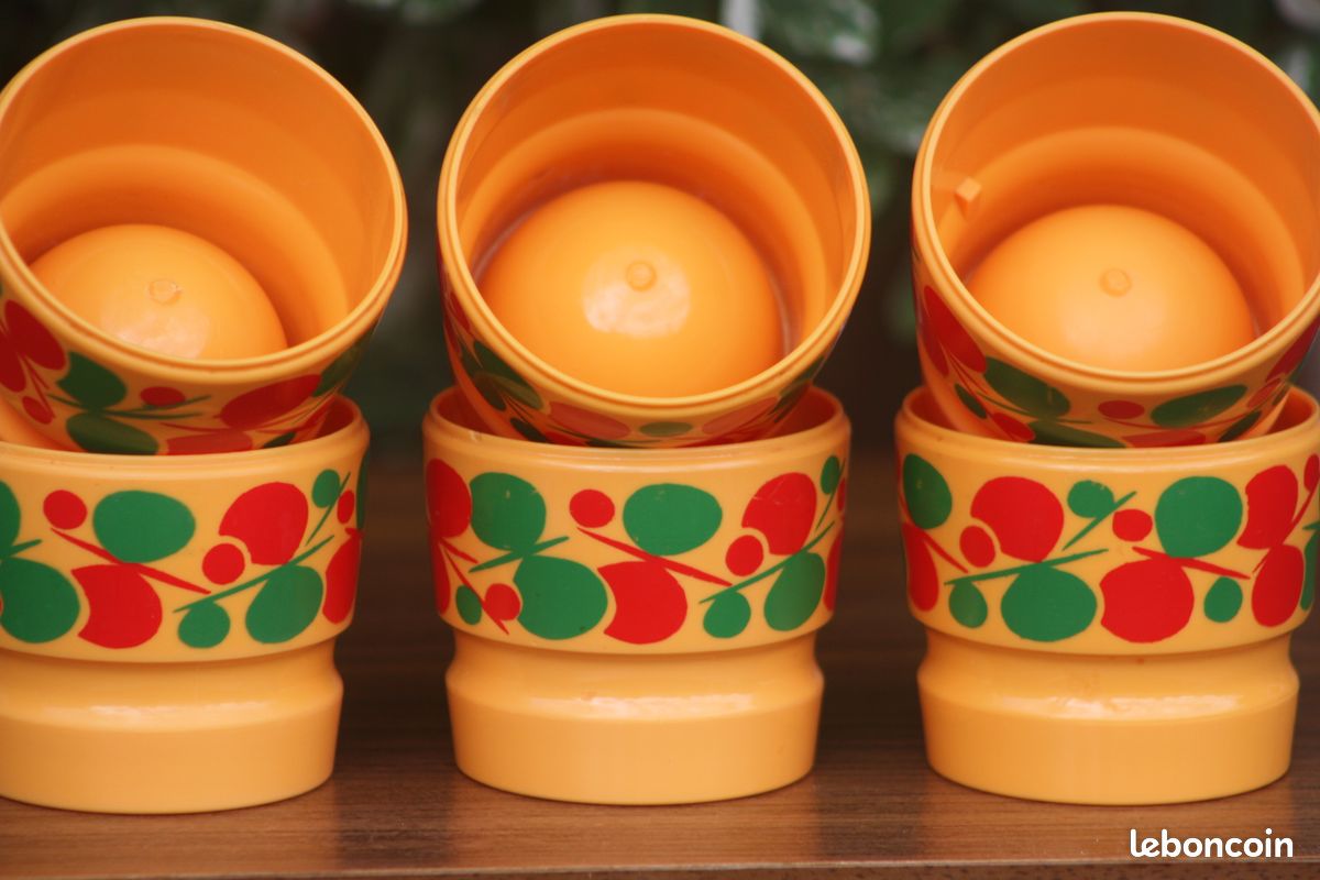 6 coquetiers EMSA modèle Bologna des années 70 West Germanie (image 2)