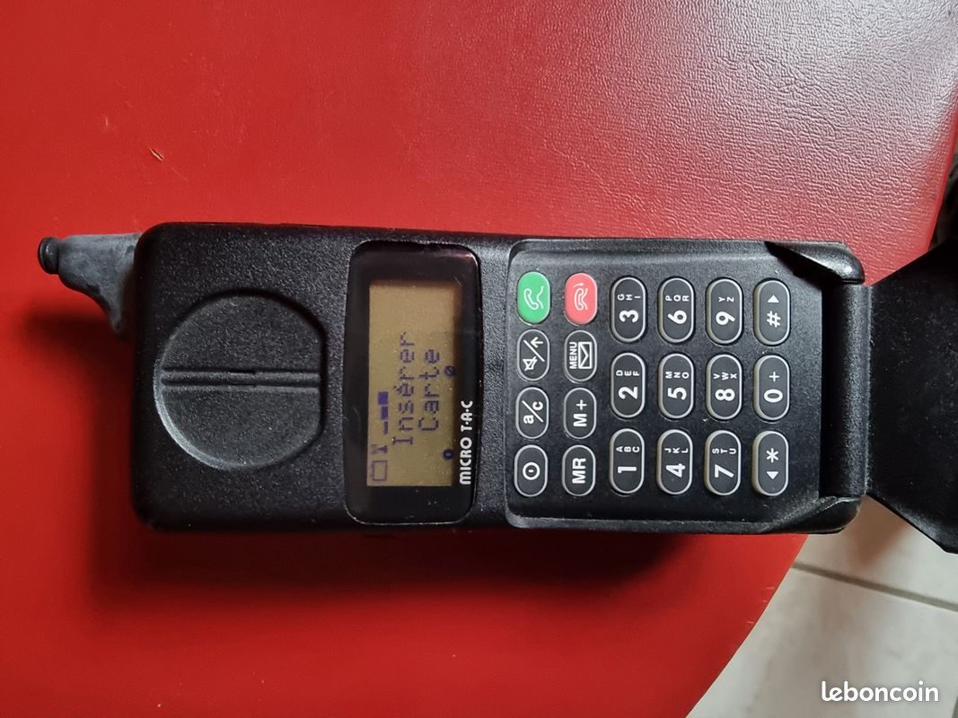 Motorola 5200 Micro Tac International – Vintage GSM En Boîte – Pour Pièces