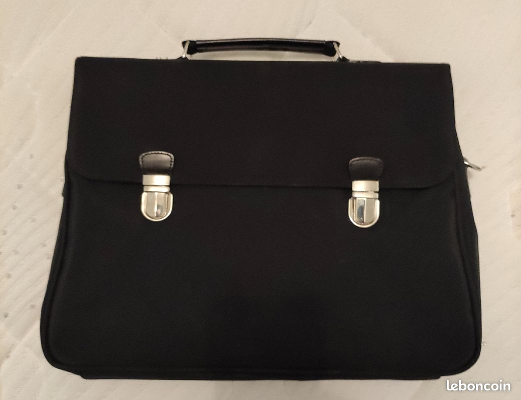 Cartable professionnel noir (image 1)