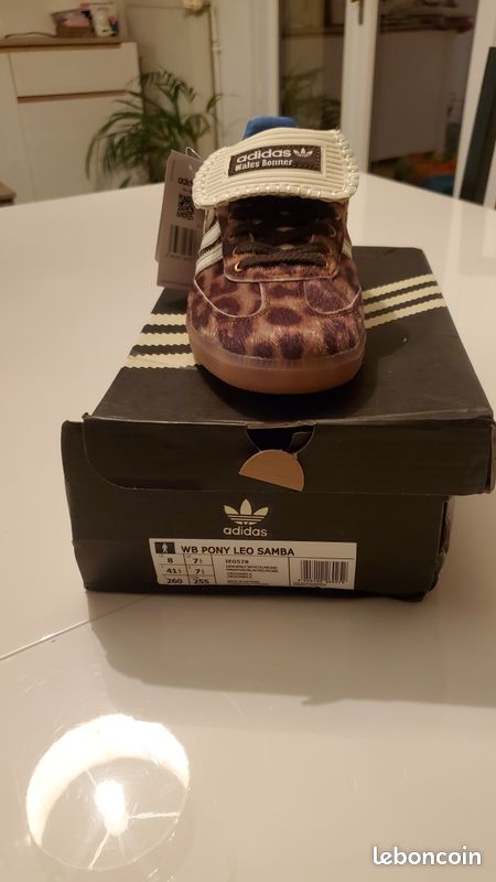 Wales Bonner x adidas Samba Pony Leo "DARK BROWN " - Chaussures