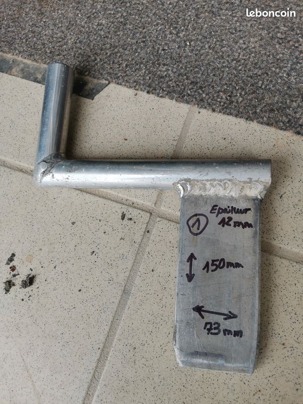 Manivelle pour bâchage de benne (image 2)