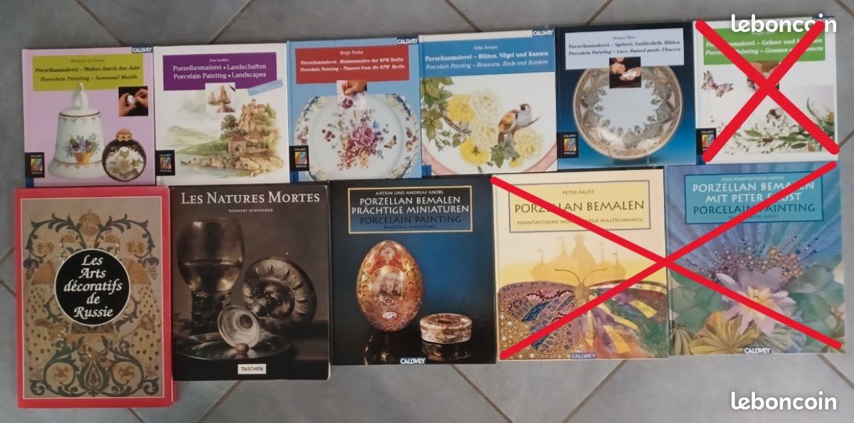 Livres de peinture pour porcelaine (image 3)
