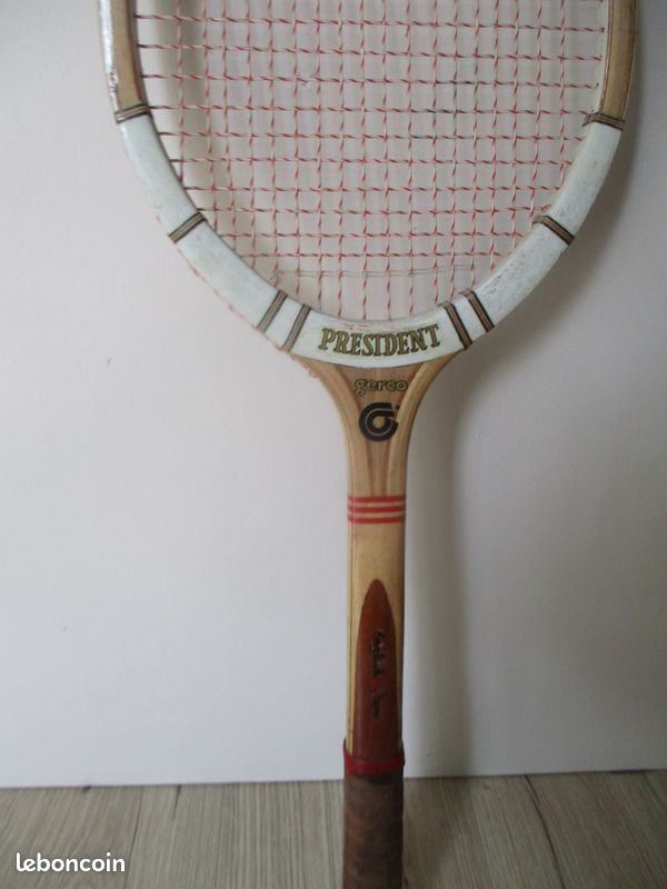 Raquette De Tennis Vintage Donnay – Occasion, Collection Ou Décoration