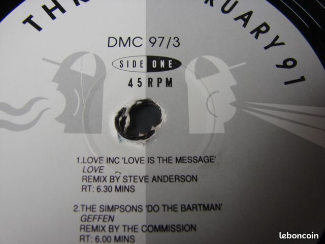Vinyle - DMC - February 91 - three (image 3)