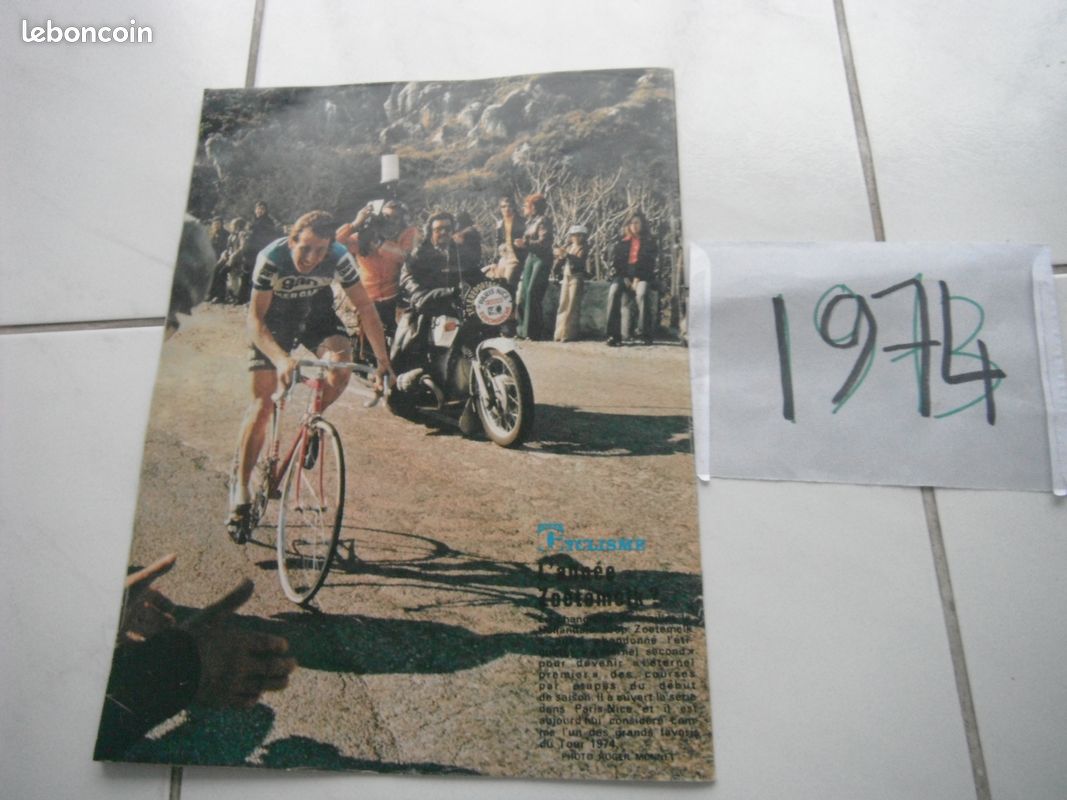 Miroir du cyclisme n° 186 van spiegel sans poster +biographie