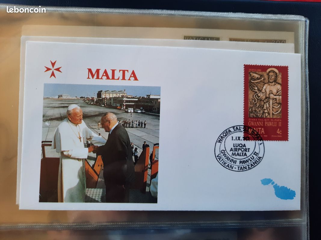 569- FDC VATICAN Visite Pape Jean Paul Ii En France EUR 2,00 - FR 569- FDC VATICAN Visite Pape Jean Paul Ii En France EUR 2,00 - FR