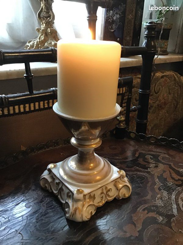 Pique cierge fin XIXème style rococo (image 1)