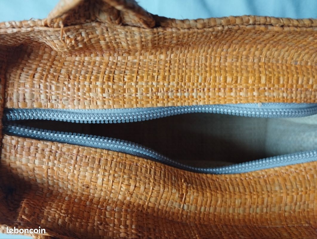 “Sac à main bohème en raphia – style été / plage (image 5)