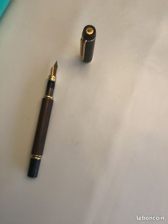 Stylo Plume Waterman Idéal Ancien - Plume En Or 18 Carats (750) - Modèle Paris - Occasion Bon état