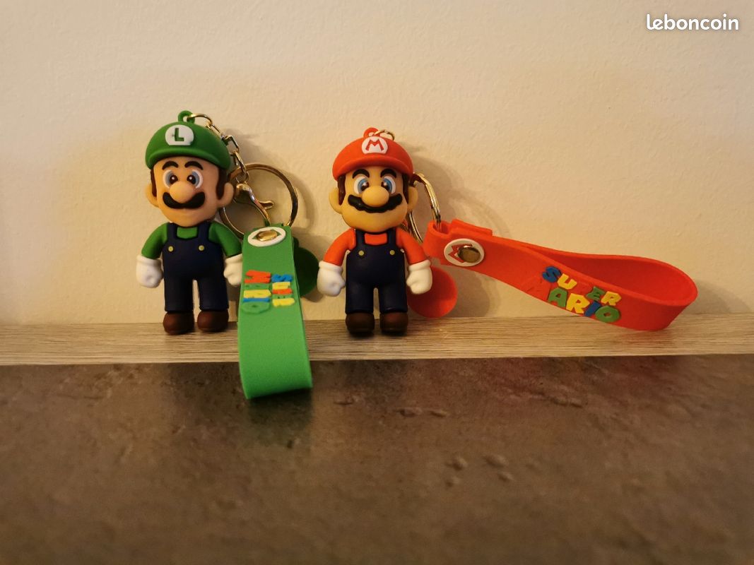 Porte clés Mario et Luigi (image 1)