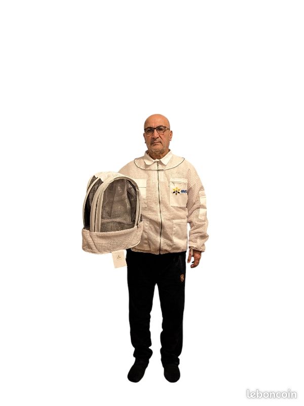 4Bee - Blouson ventilé d'Apiculture - Voile amovible (image 1)