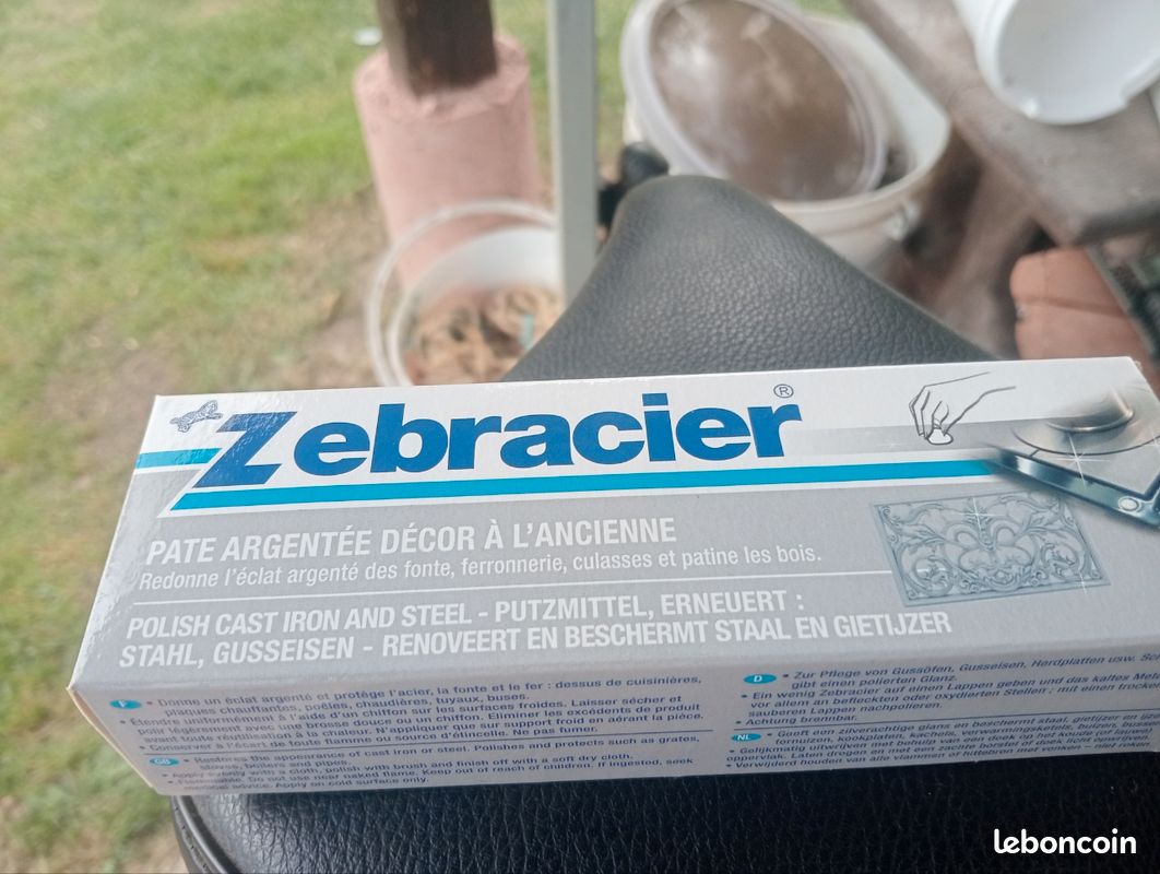 Pâte zebracier ( argentée ) (image 1)