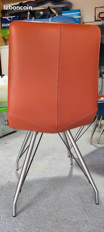 Chaises cuir design (image 3)