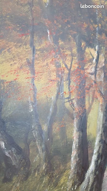 Grand tableau d'un sous bois (image 3)