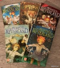 The Promised Neverland Tomes 1-5 (image 1)