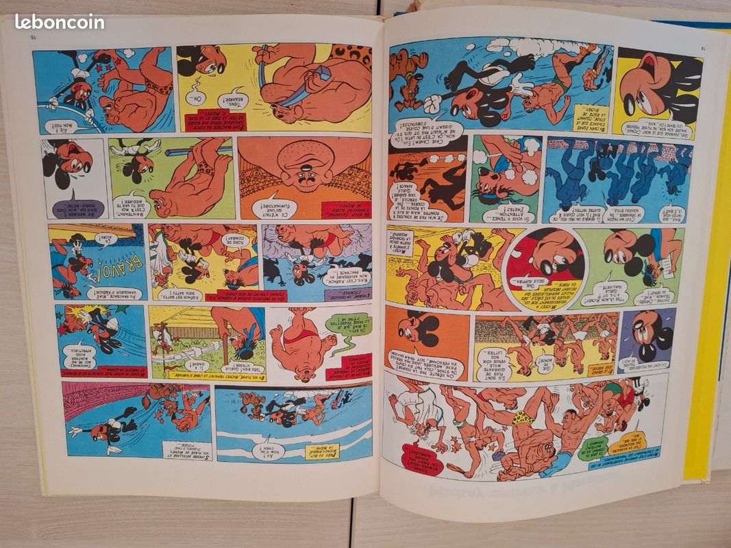 Lot 3 BD Mickey année 70 (image 8)