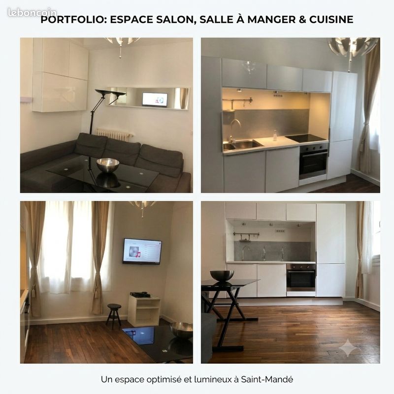 Appartement 2 pièces 33 m² · à Saint-Mandé · 32,6 m² · 299 000 €