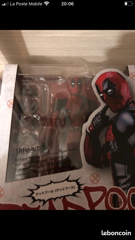 SHFiguarts 1 Deadpool Bandai + 2 pistolets (image 6)