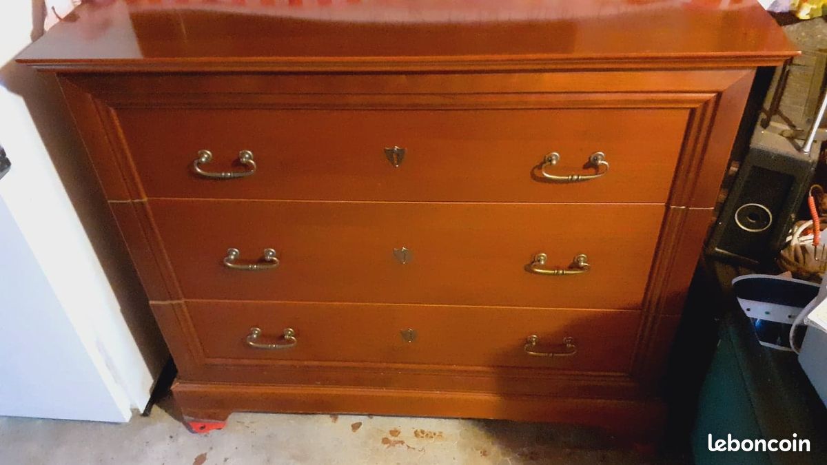 Commode ancienne bois (image 2)