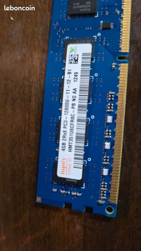 Barette sdram 4Go occasion (image 3)