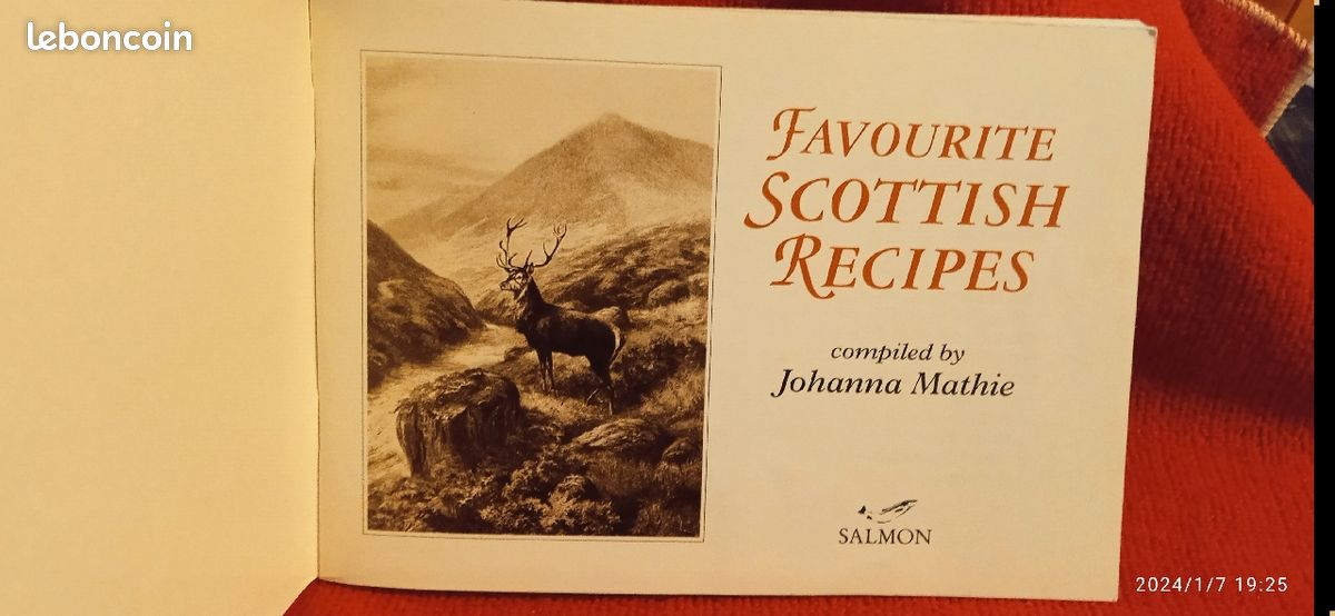 Livre de recettes," favorite scottish recipes (image 3)
