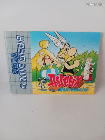 Notice De Jeu Asterix And The Great Rescue – Pour Sega Game Gear
