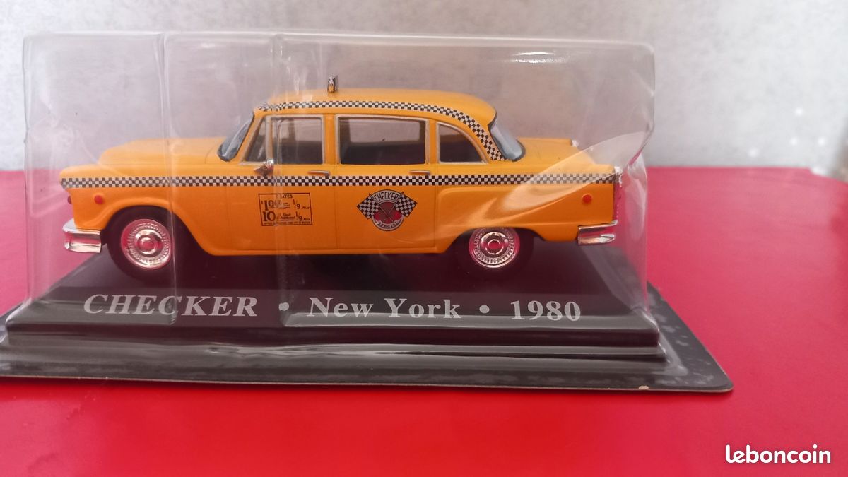 Voiture miniature taxi New-York (image 1)