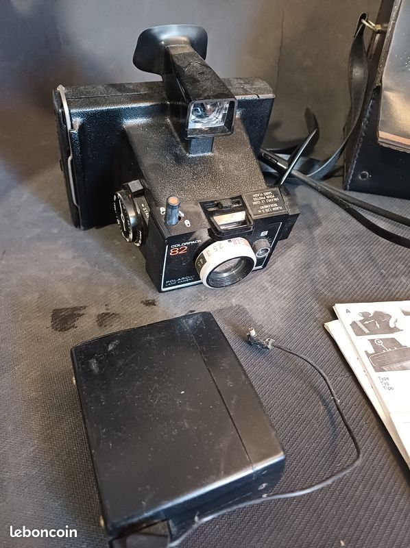 Ancien Appareil Photo Polaroid 80 Colorpack - Avec Boîte Et Notice - Occasion