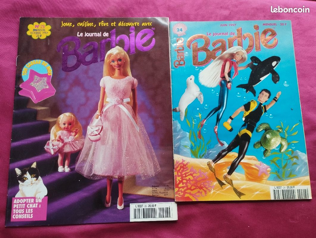 Barbie journal 1996 1997 1998 - Collection