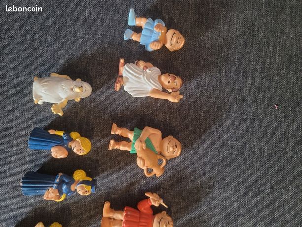 Lot 10 Figurines Il était Une Fois L'homme - Série TV 1980 - Edigraphic - Occasion