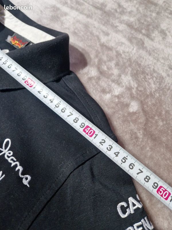 Polo Pepe Jeans London Noir - Taille L - Logos Infiniti Red Bull Renault Pirelli (image 5)