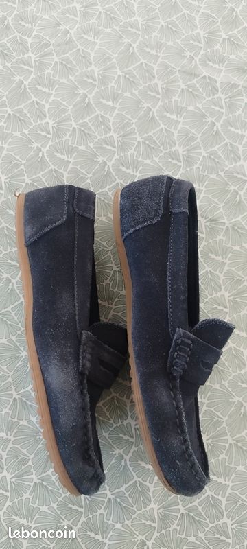 Garçon Mocassin bleu marine 36 Zara (image 3)