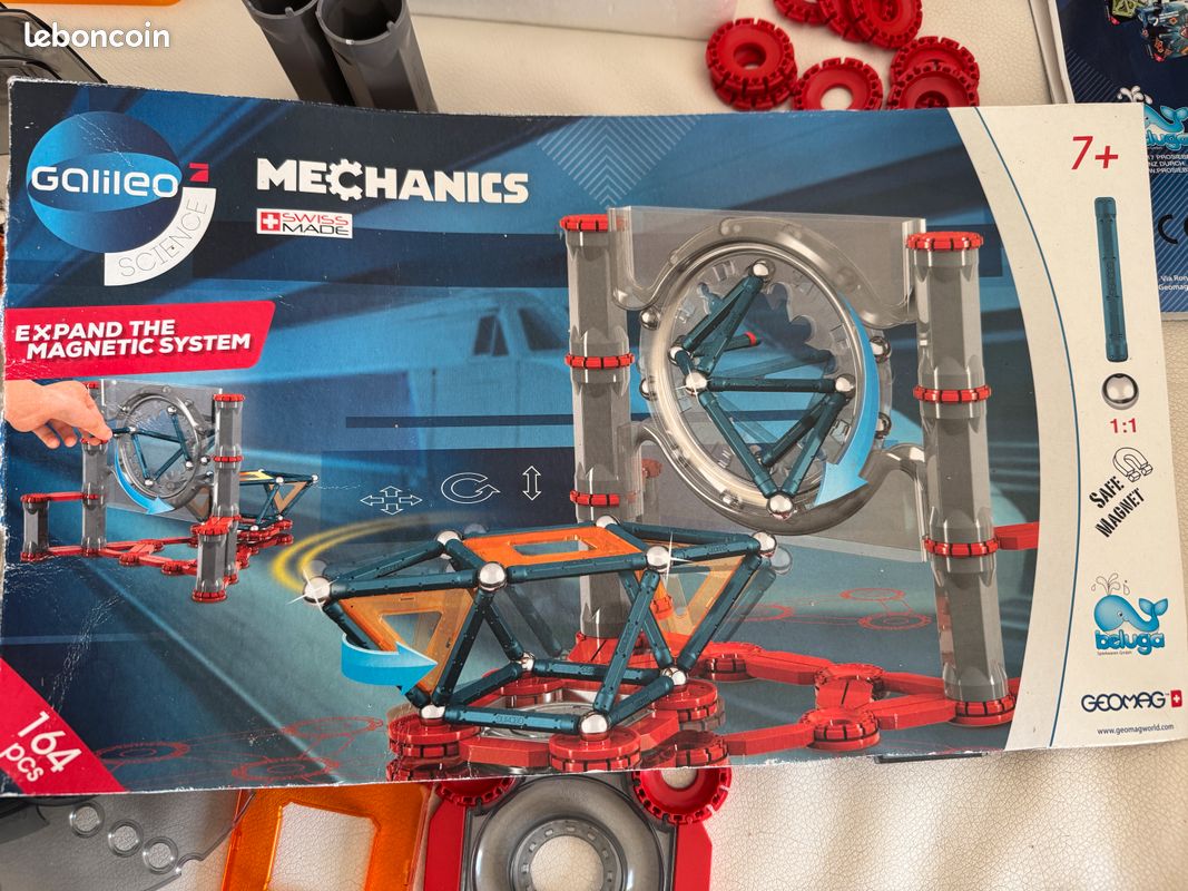 Geomag deux jeux soit 222 pcs Jeux Jouets