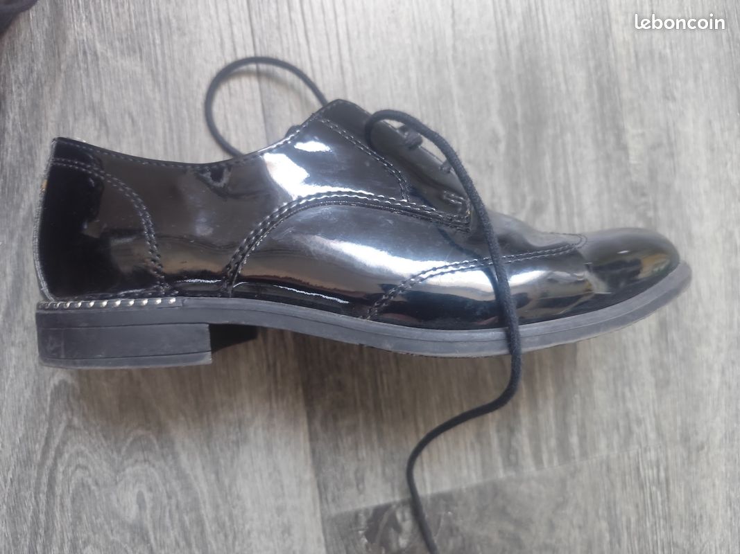 Derbies noir verni. T.38 (image 4)