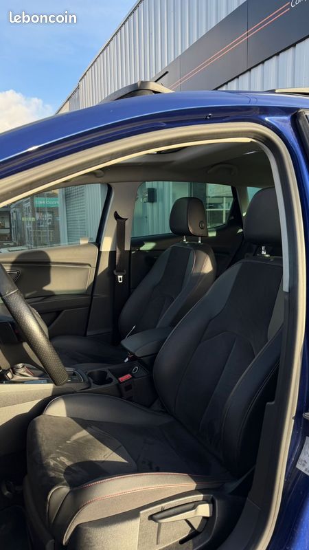 SEAT Leon 1.5 TSI 150 ACT FR DSG * REGULATEUR ADAPTATIF - APPLE CARPLAY - TOIT OUVRANT - CAMERA DE RECUL (image 12)