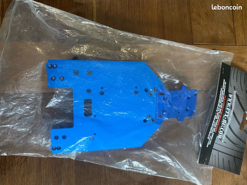 Châssis de voiture RC VINGVO en aluminium métallique léger pour mise à