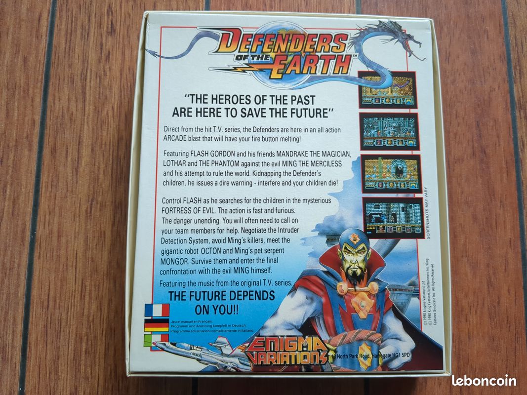 Defenders of the Earth - jeu pour ATARI ST (image 2)