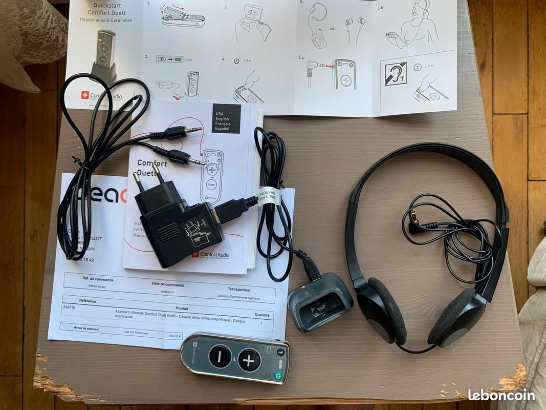 Amplificateur Son Comfort Duett 2, un système audio complet pour malentendants (image 3)