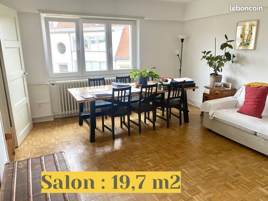 Appartement 3 pièces 82 m² · à Strasbourg · 82 m² · 1 300 €/mois