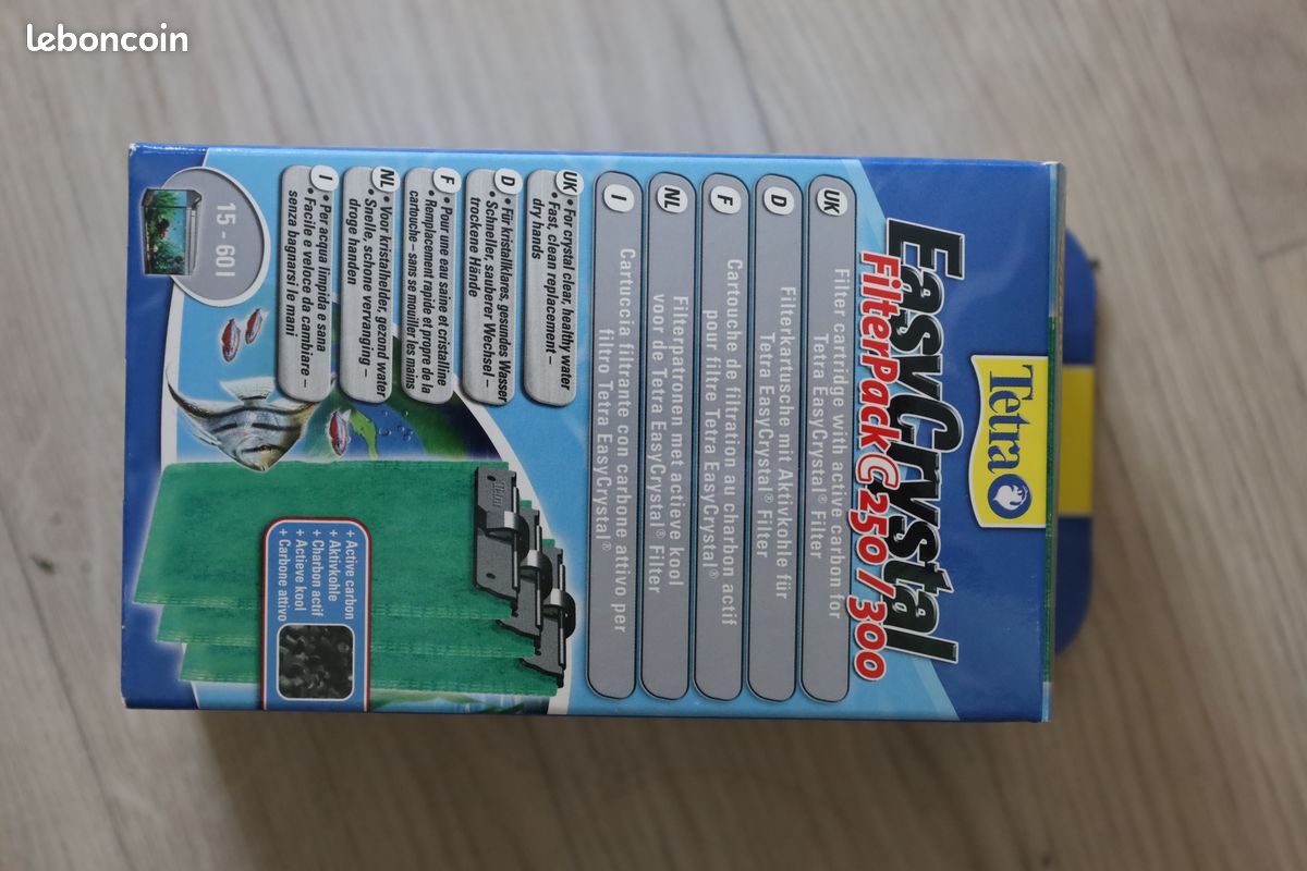 Tetra Cartouche Charbon pour filtre EasyCrystal EC 250/300 (image 1)