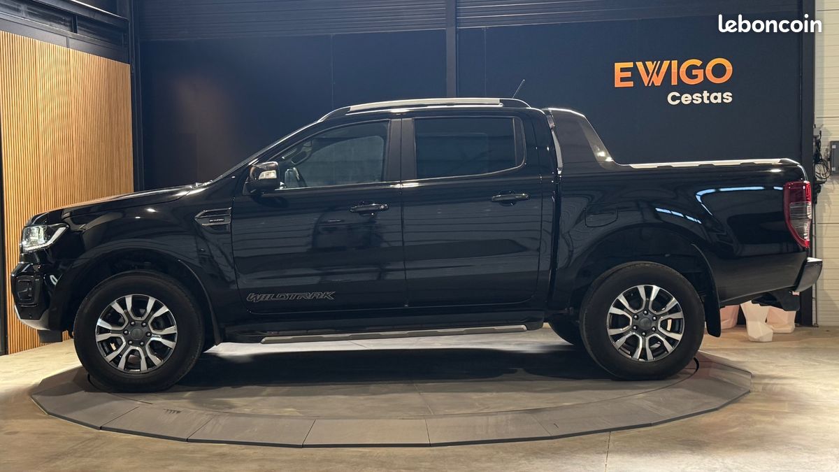 FORD RANGER IV DOUBLE CABINE 2.0 ECOBLUE 215 CH S&S WILDTRAK BVA10 - CARPLAY - CUIR - LEd (image 12)
