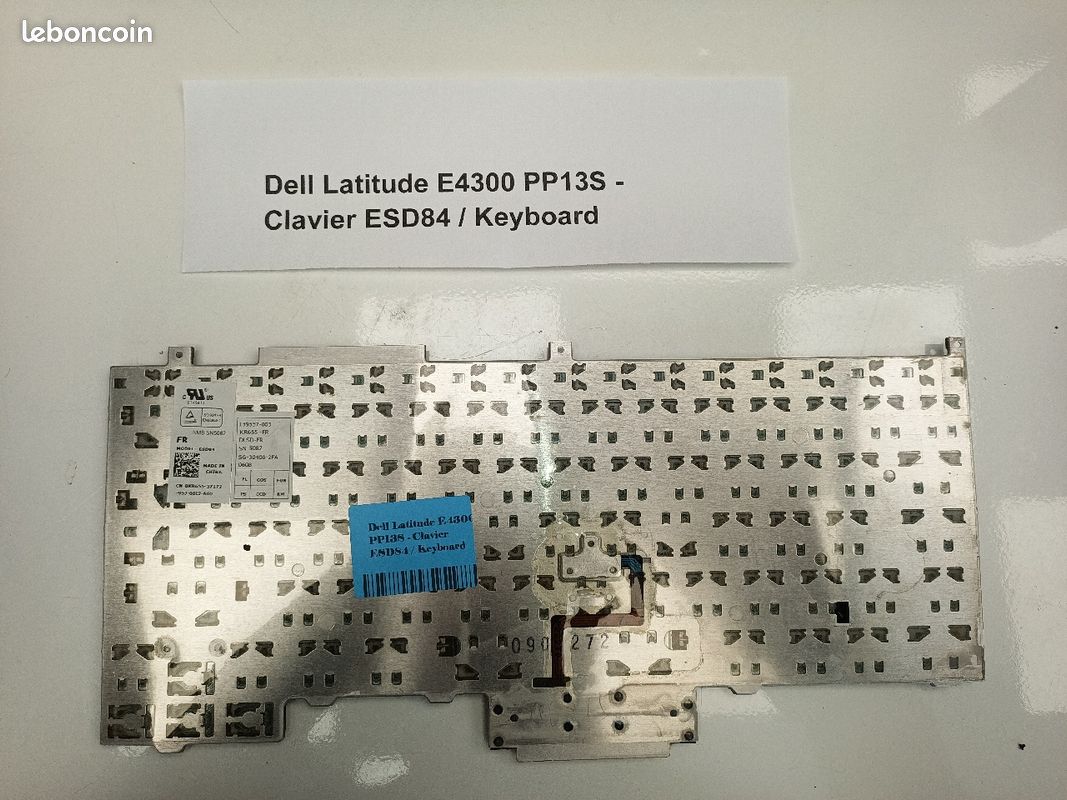 CLAVIER DELL LATITUDE E4300 SERIES PK130AW2A33 💯 % tester (image 3)