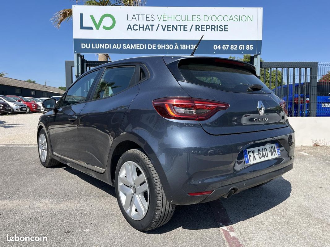 RENAULT CLIO 1.0 Tce 90cv 2021 110 000 KM CARPLAY / CRITAIR1 / MOTEUR A CHAINE (image 3)
