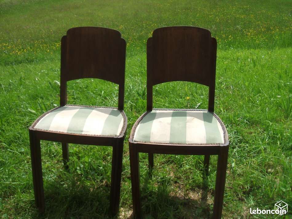 Lot de 2 chaises années 50 (image 1)