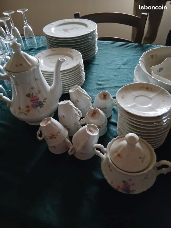 Service porcelaine FD Chauvigny (image 2)