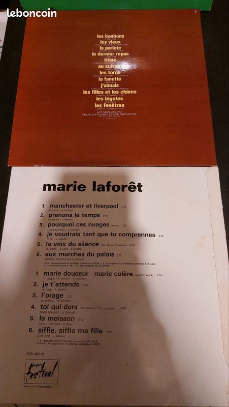 Lot 14 vinyles 33 tours & 3 disques 45 tours (image 2)