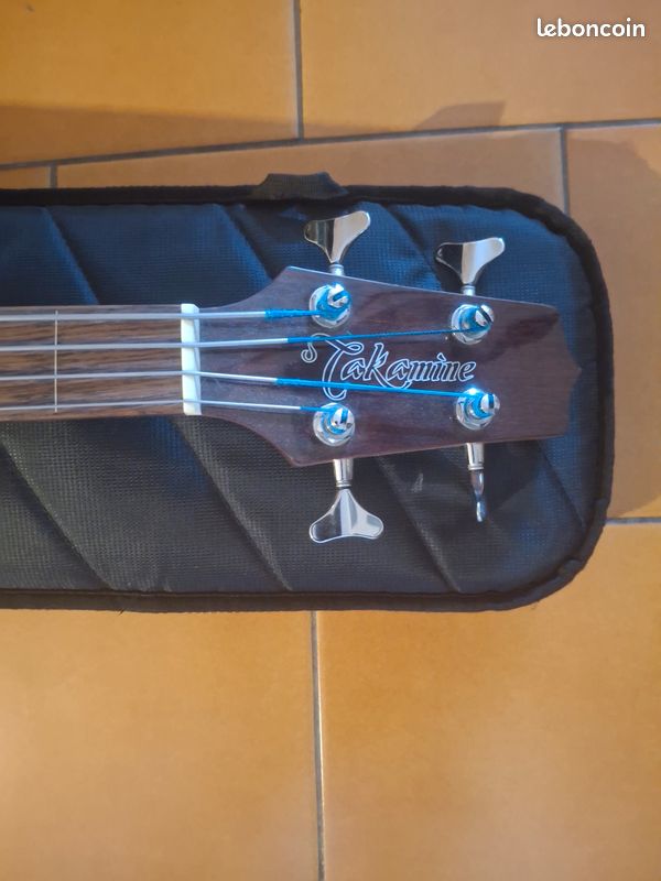 Basse acoustique fretless (image 4)