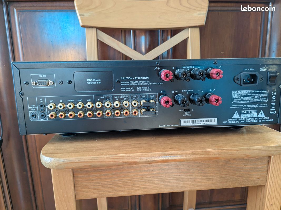 Amplificateur hifi NAD C356 BEE / Recapé 2022 - Photo, audio & vidéo