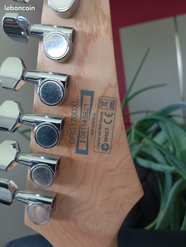 Guitare électrique Gaucher Ibanez GRG170DXL + Housse + 2 jeux de cordes neufs (image 6)